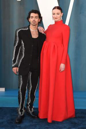 Joe Jonas and Sophie Turner en Louis Vuitton