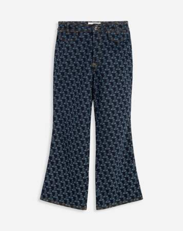 Pantalon denim droit JL 3D, Lanvin, 690€