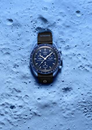 BIOCERAMIC MoonSwatch Collection Mission to Jupiter bracelet VELCRO©, Swatch X Omega, 250€