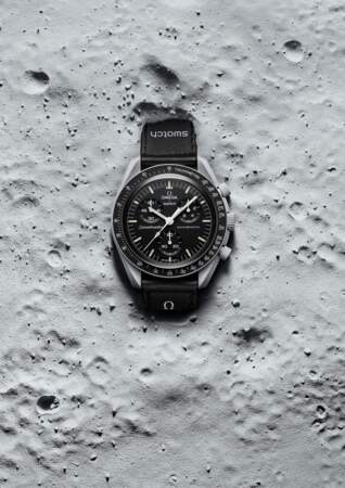 BIOCERAMIC MoonSwatch Collection Mission to the Moon bracelet VELCRO©, Swatch X Omega, 250€
