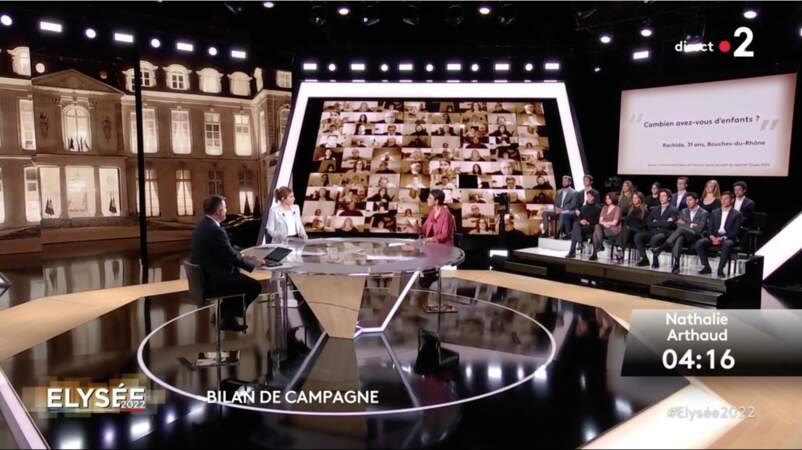 Les questions de Léa Salamé dans l’émission Élysée 2022 font mouche auprès des téléspectateurs, le jeudi 31 mars 2022