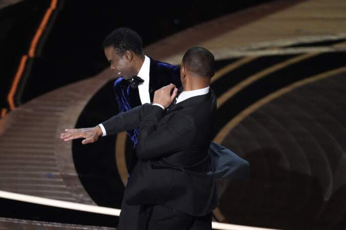 L’incroyable gifle de Will Smith à Chris Rock lors de la 88è cérémonie des Oscars, le dimanche 27 mars 2022