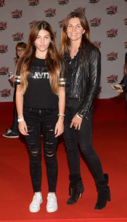 Thylane Blondeau et sa mère, Véronika Loubry, aux NRJ Music Awards de 2015