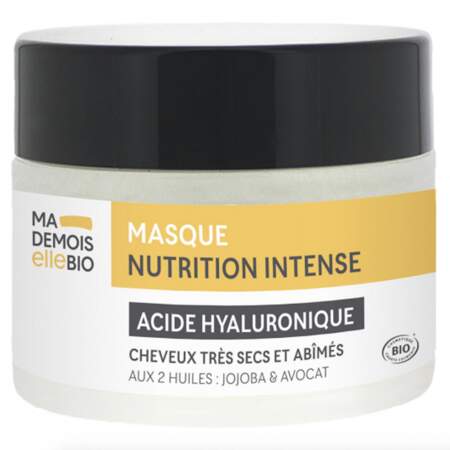 Masque Nutrition Intense Acide Hyaluronique, Mademoiselle Bio, 10,90 € mademoiselle-bio.com