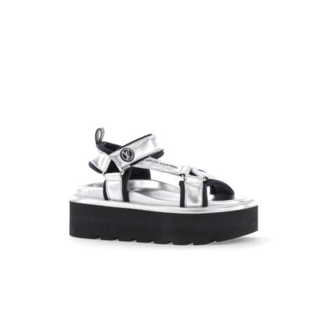 Sandales à plateforme, Louis Vuitton, prix sur demande