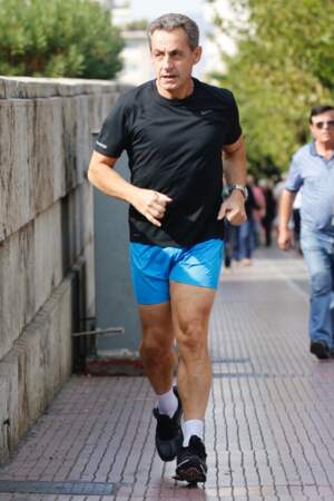 Nicolas Sarkozy et le jogging 