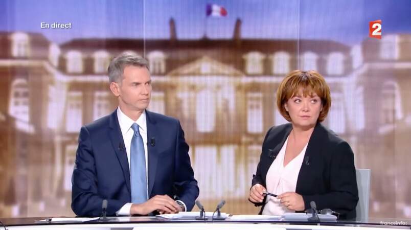Nathalie Saint-Cricq et Christophe Jakubyszyn ont animé le débat de l'entre-deux-tour entre Marine Le Pen et Emmanuel Macron lors de la présidentielle de 2017.