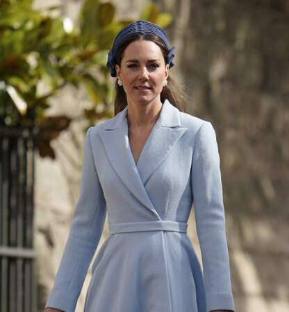 Un sans-faute pour le look de Kate Middleton au service du dimanche de Pâques, le 17 avril 2022