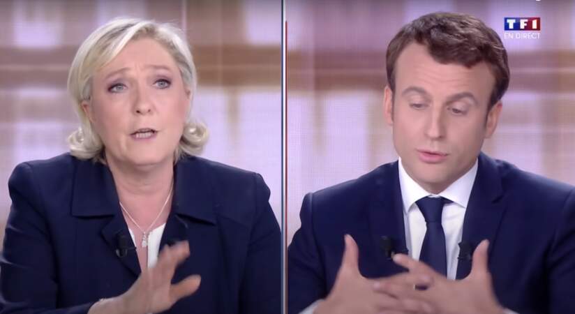 Emmanuel Macron ressort vainqueur de l'élection à l'issue du débat contre Marine Le Pen