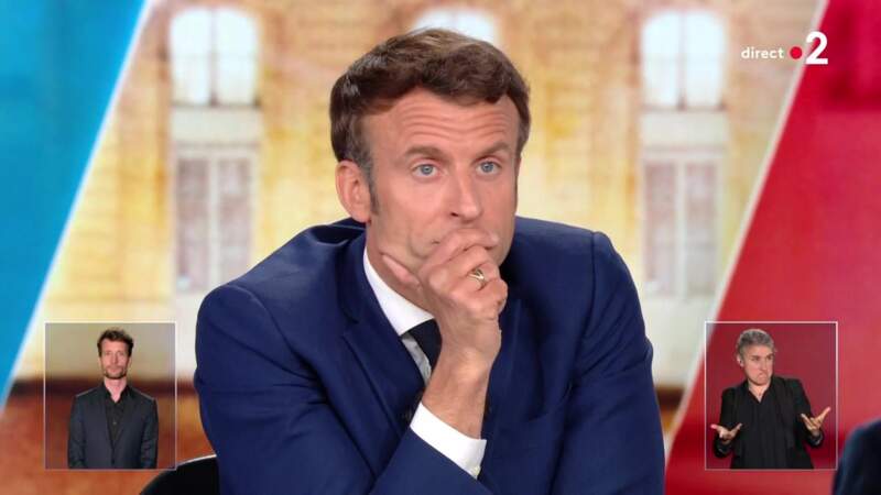 L'attitude "arrogante" d'Emmanuel Macron lors du débat de l'entre-deux-tours, le mercredi 20 avril 2022. 