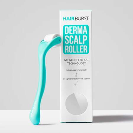 DermaRoller Cuir Chevelu de HairBust, favorise la production de collagène et stimule la repousse. 20,99€
