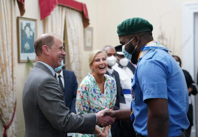 Earl And Countess Of Wessex Visit To The Caribbean - Day 2