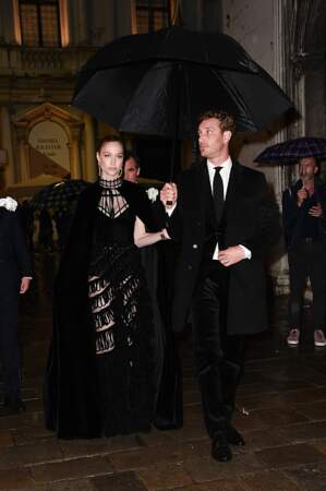 Pierre Casiraghi et Beatrice Borromeo, le couple le plus glamour du Rocher présent à Venise, samedi 23 avril 