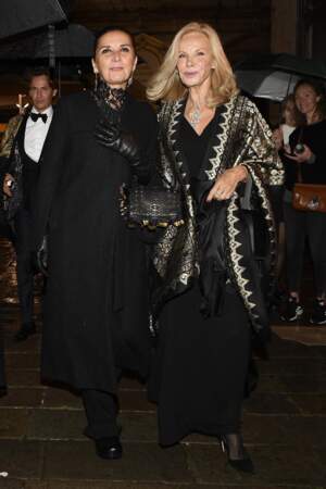Gaby Wagner arrive au dîner de gala organisé par Dior pour célébrer l'ouverture de la 59e Biennale d'art à Venise, le samedi 23 avril.