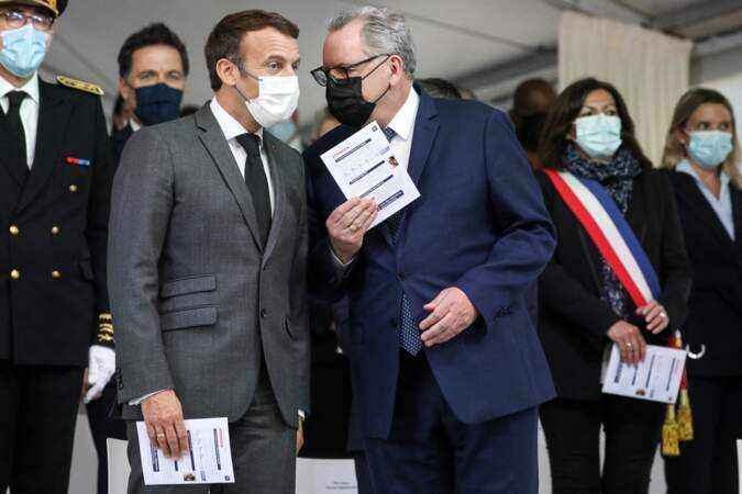 Le 10 mai 2021, Richard Ferrand commémorait la Journée nationale des mémoires, de la traite, de l'esclavage et de leurs abolitions au jardin du Luxembourg à Paris, en présence d'Emmanuel Macron.