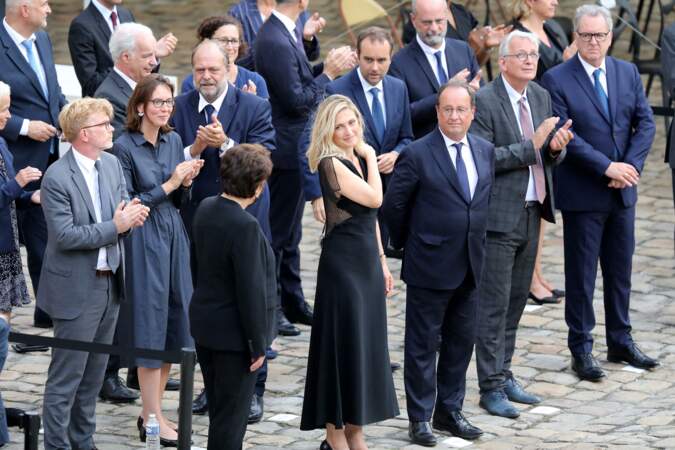 Le 9 septembre 2021, il s'était déplacé pour la cérémonie d'hommage national à Jean-Paul Belmondo, organisé à Paris.