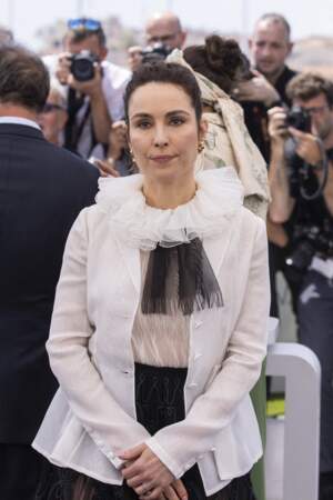 Noomi Rapace, l'actrice suédoise lors du photocall du jury officiel lors du 75ème Festival International du Film de Cannes. Le 17 mai 2022. 