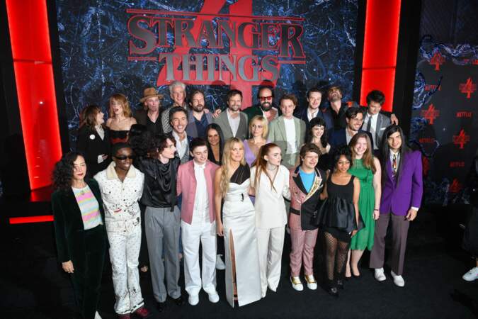 Le casting de Stranger Things à New York, le 14 mai 2022