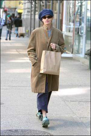 Julia Roberts, incognito, dans les rues de New York. (2005)
