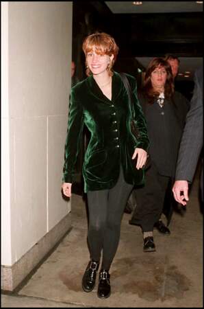 Julia Roberts à l'avant-première du film "Crooklyn" à New-York en1994.