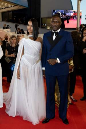 Idris Elba et sa femme Sabrina, le couple le plus glamour de la croisette, ce 20 mai 