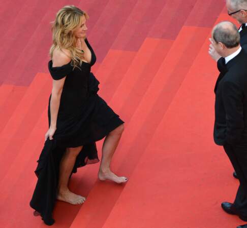 Julia Roberts avait fait sensation en 2016 lorsqu'elle avait monté les marches de Cannes pieds nus