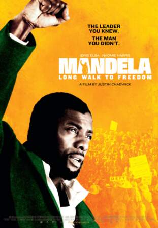 Affiche du film "Mandela : Un long chemin vers la liberté" avec Idris Elba.