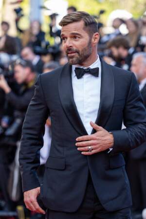 Ricky Martin lors de la montée des marches du film « Elvis » lors du 75ème Festival International du Film de Cannes. Le 25 mai 2022