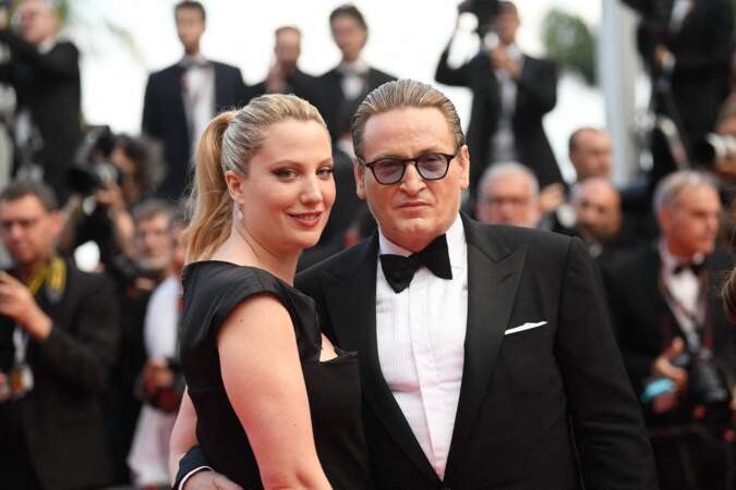 Benoît Magimel et Margot Pelletier à la montée des marches de « L’Innocent » au Festival de Cannes