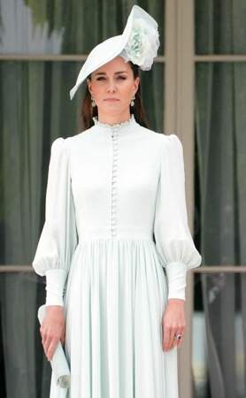 Kate Middleton le 25 mai 2022 à l'occasion d'une Garden Party organisée à Buckingham Palace, à Londres