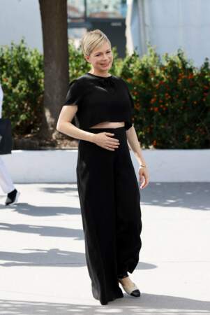 Michelle Williams divine dans une silhouette simple mais classe à Cannes, ce 28 mai 