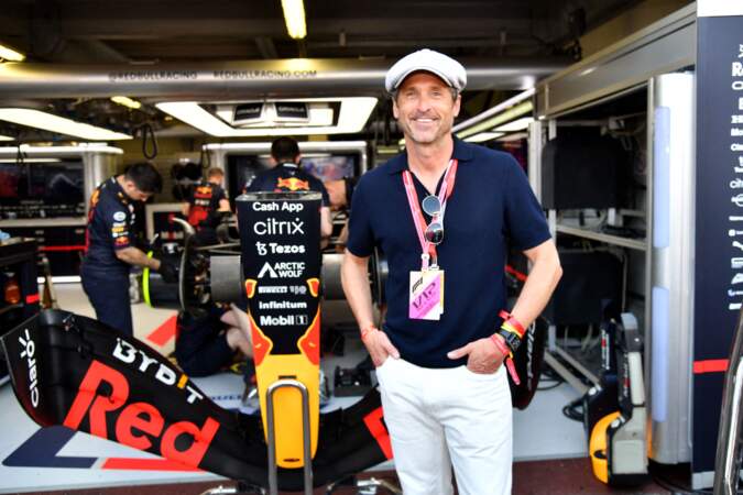 Patrick Dempsey présent lors de la journée des qualifications du Grand Prix de Monaco 2022 de F1