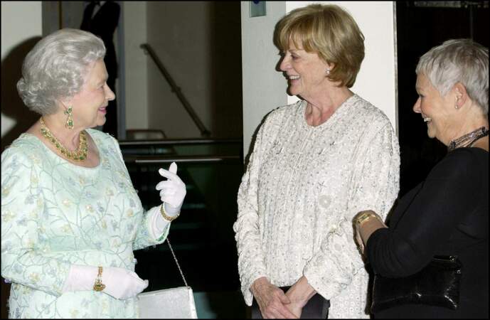 Elisabeth II et Maggie Smith