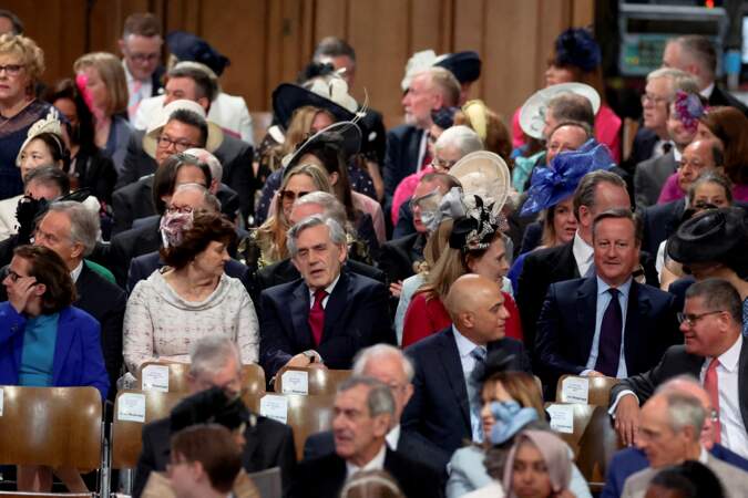D'anciens premiers ministres sont présents à la messe du jubilé organisée à la cathédrale Saint-Paul de Londres, le 3 juin 2022