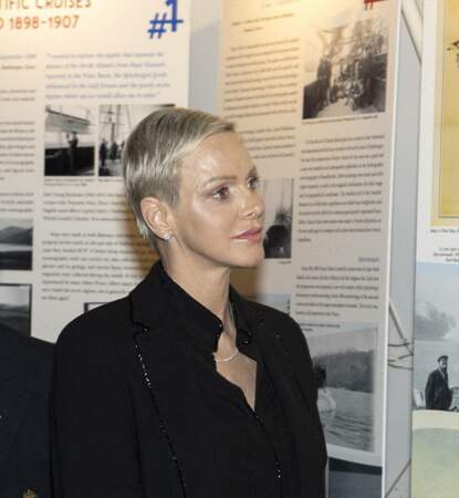 La princesse Charlene de Monaco est rayonnante au Fram Museum à Oslo, le 22 juin 2022.