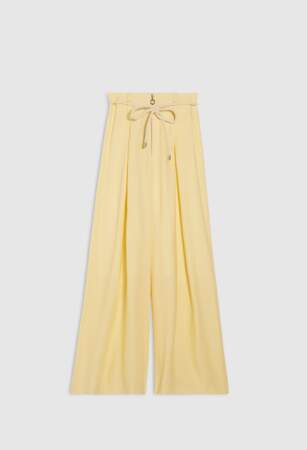 Pantalon long avec ceinture en corde Claudie Pierlot, 265€ 