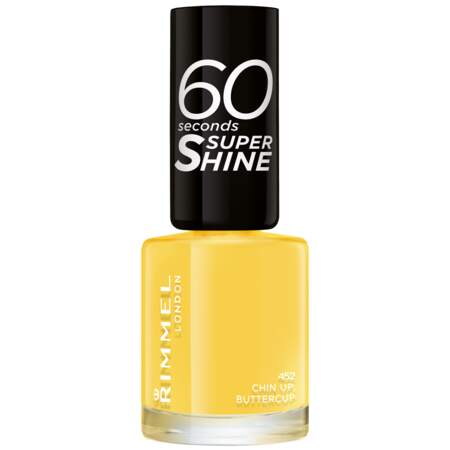Vernis à ongles 60 secondes Chin Up Butter Cup, Rimmel, 4,99€