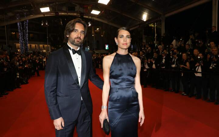 Charlotte Casiraghi et son mari Dimitri Rassam sublimes à Cannes le 20 mai 2022
