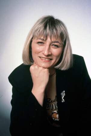 Portrait de Christine Bravo en 1990
