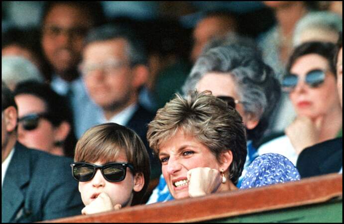 Kate Middleton, Diana, le prince William… La famille royale à Wimbledon au fil des années