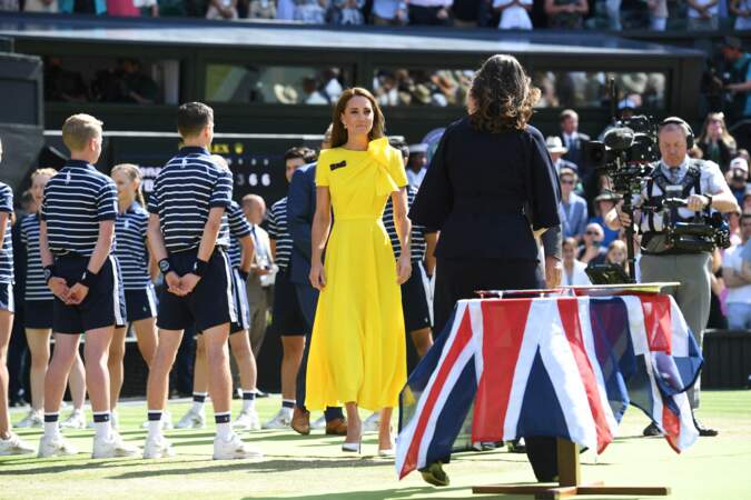 Kate Middleton a fait sensation sur le court de tennis