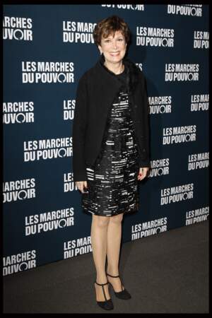 Catherine Laborde assiste à l'avant-première du film "Les marches du pouvoir", à l'UGC Normandie de Paris, le 18 octobre 2011. 