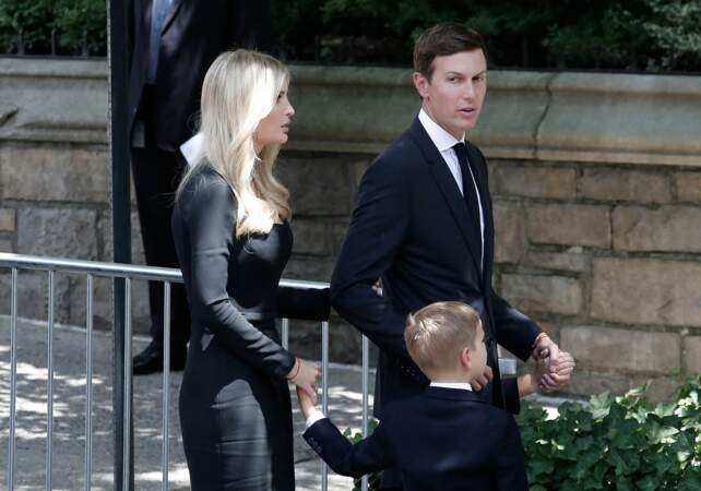 Jared Kushner, Ivanka Trump et leur fils Theodore se rendent aux obsèques.