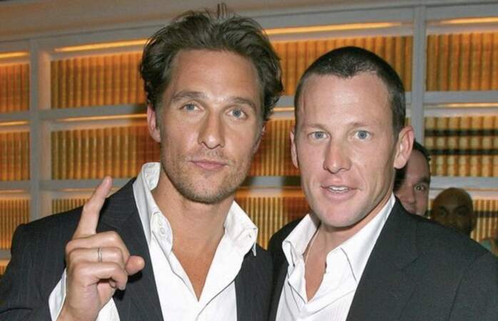 Matthew McConaughey et Lance Armstrong