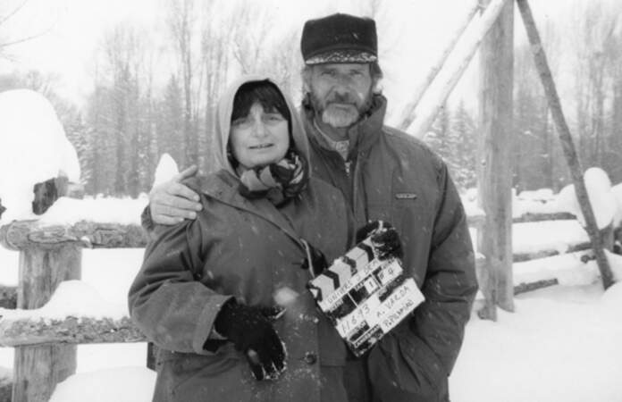 Agnès Varda et Harrison Ford