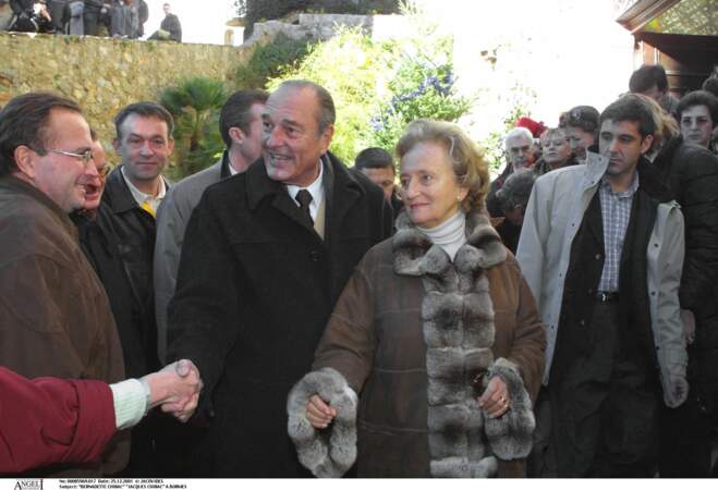 Jacques et Bernadette Chirac, mariés en 1956