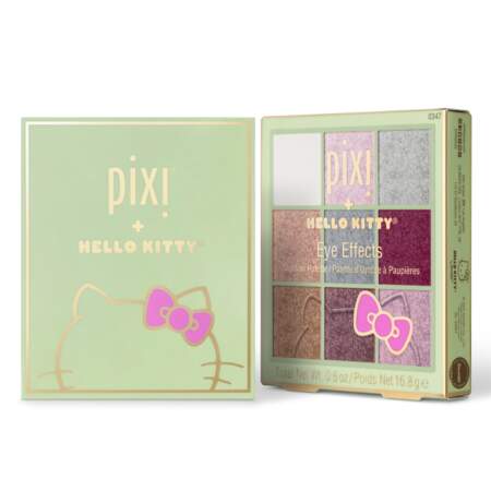 Palette d’Ombres à Paupières Eye Effect de Pixi + Hello Kitty, 26 € (chez Sephora)