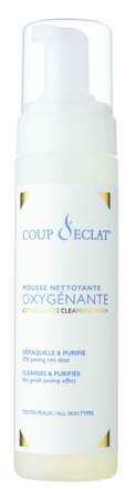 Mousse Nettoyante Oxygénante, Coup d’Éclat®, 10,80€ les 200ml en (para)pharmacie