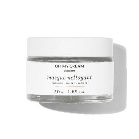 Masque Nettoyant, Oh My Cream Skincare, 33€ les 50ml en boutique et sur ohmycream.com