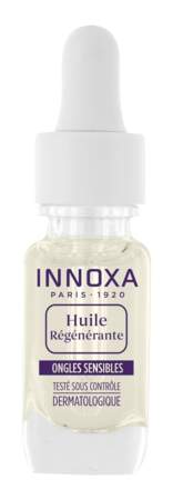 Huile régénérante ongles et cuticules, Innoxa, 9,9€ les 11ml en (para)pharmacie et sur innoxa.fr